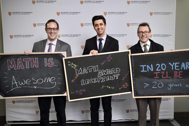 CandiHarrington's tweet image. "When I was in high school, I wrote all the @uWaterloo_CEMC math competitions, so I knew about @WaterlooMath. I have no idea what my 2nd &amp;amp; 3rd choice were. I just picked them randomly because I'd already decided go to @UWaterloo." Kevin Hare, BMath'97, Interim Dean, @WaterlooMath