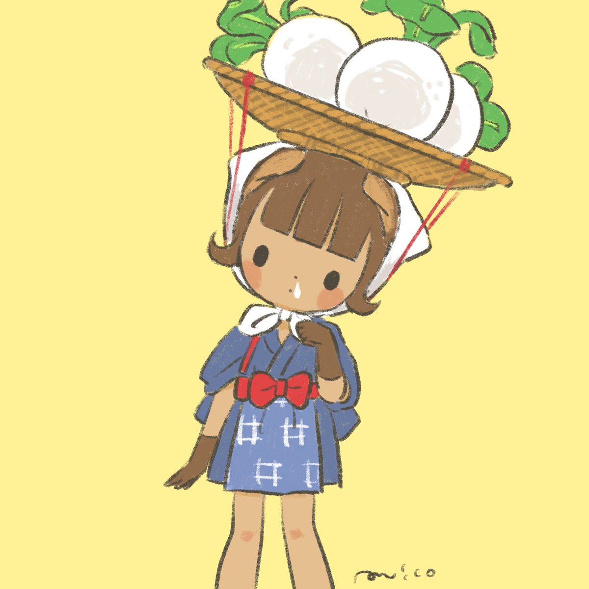 「ウリちゃん

 #どうぶつの森  #AnimalCrossing  #ACNH 」|paricoのイラスト