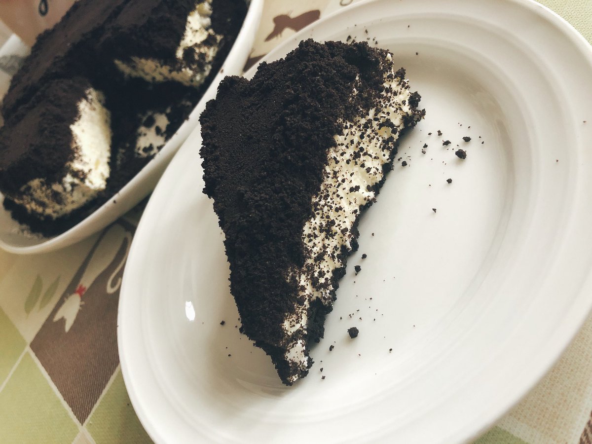 なつと 失敗しないはずの オレオチーズケーキ失敗してもうた なつと 失敗しないはずの オレオチーズケーキ失敗してもうた