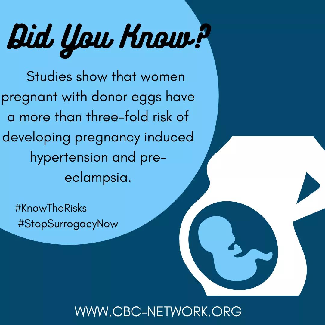 6) Health Risks: MotherAll surrogate pregnancies are high-risk.Think of embryo transfer as organ transfer. The body may reject foreign DNA and may cause a variety of complications.These are NOT the same health risks of any other pregnancy.