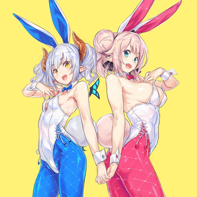 『シアシスバニーガール&祝!活動1周年』
遅ればせながらやっと完成～大きめのしっぽがお気に入り(中で自前の尻尾がトグロ巻き設定)
ラミ様・ビビ様1周年おめでとう!

🐘ぱうー⇒
https://t.co/8wU8jYoAbl
✏️ピクスケ⇒
https://t.co/uuebujJGK4

https://t.co/88tMwsKEWl 