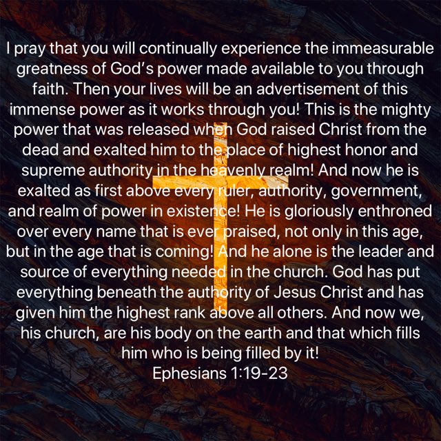 May these verse give us strength and hope.