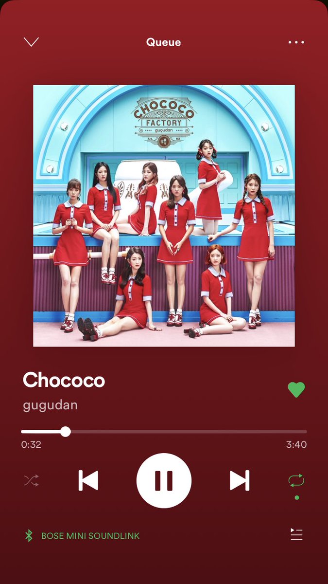 the music video weirded me out on this one back in the day but relistening to it, this is a bop and i miss gugudan 