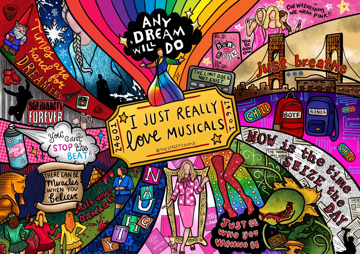 Jeremy Scott Lapp On Twitter Big Shoutout To Thestageycouple For Their Incredible Broadway Coloring Pages They Are Creating And Posting Love Getting To Color While Listening To The Cast Albums Procreate