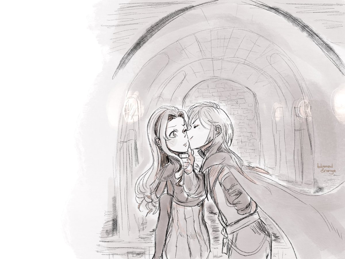 yuricoco doodles based from @Iam_DaiBae 's story 🤩, image size:1200x900