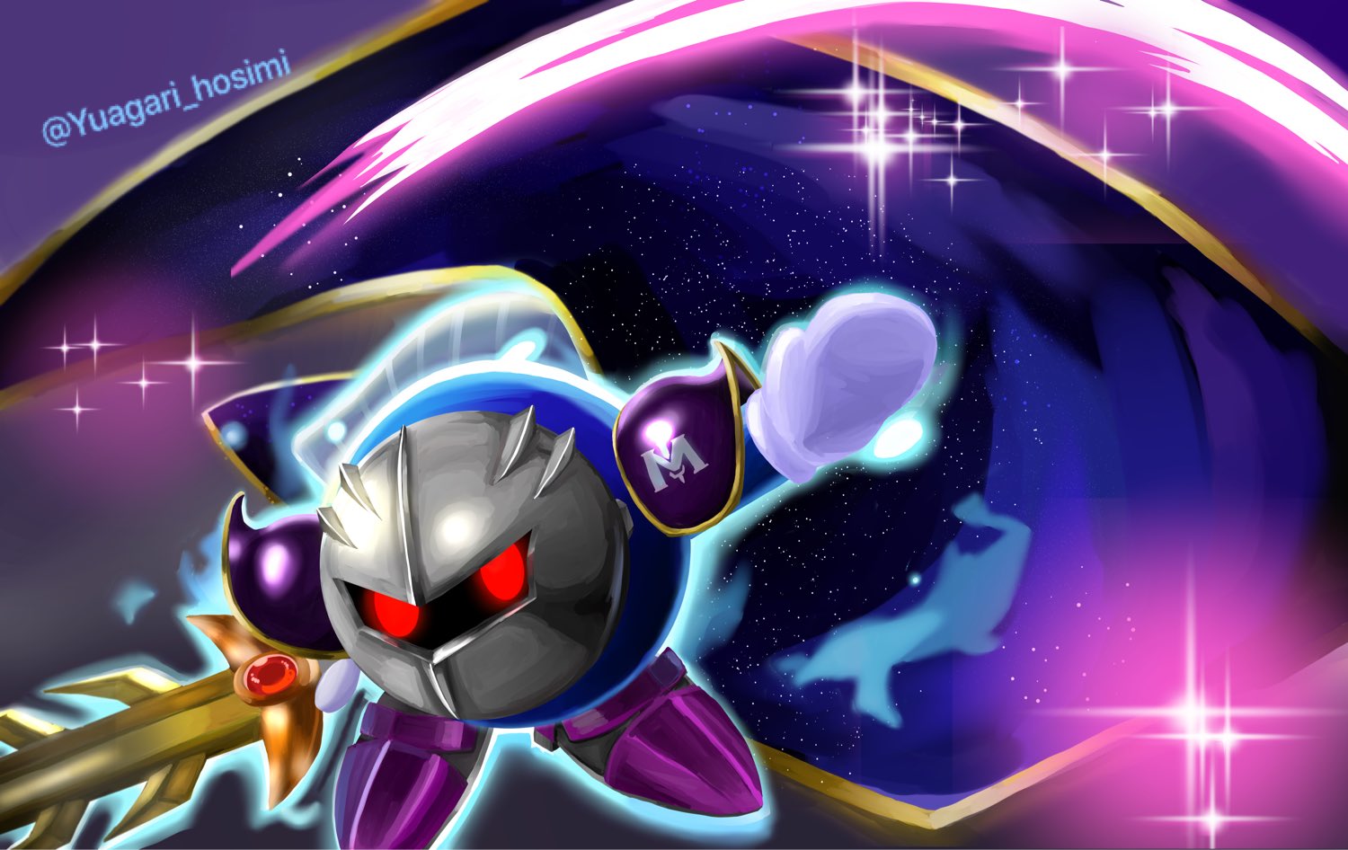 ゆあがり星み 見るがいい メタナイト 星のカービィ 私市淳 スマブラ Kirby Metaknight Ssb Smashbros Nintendo Fanart T Co As4k6jz99s Twitter