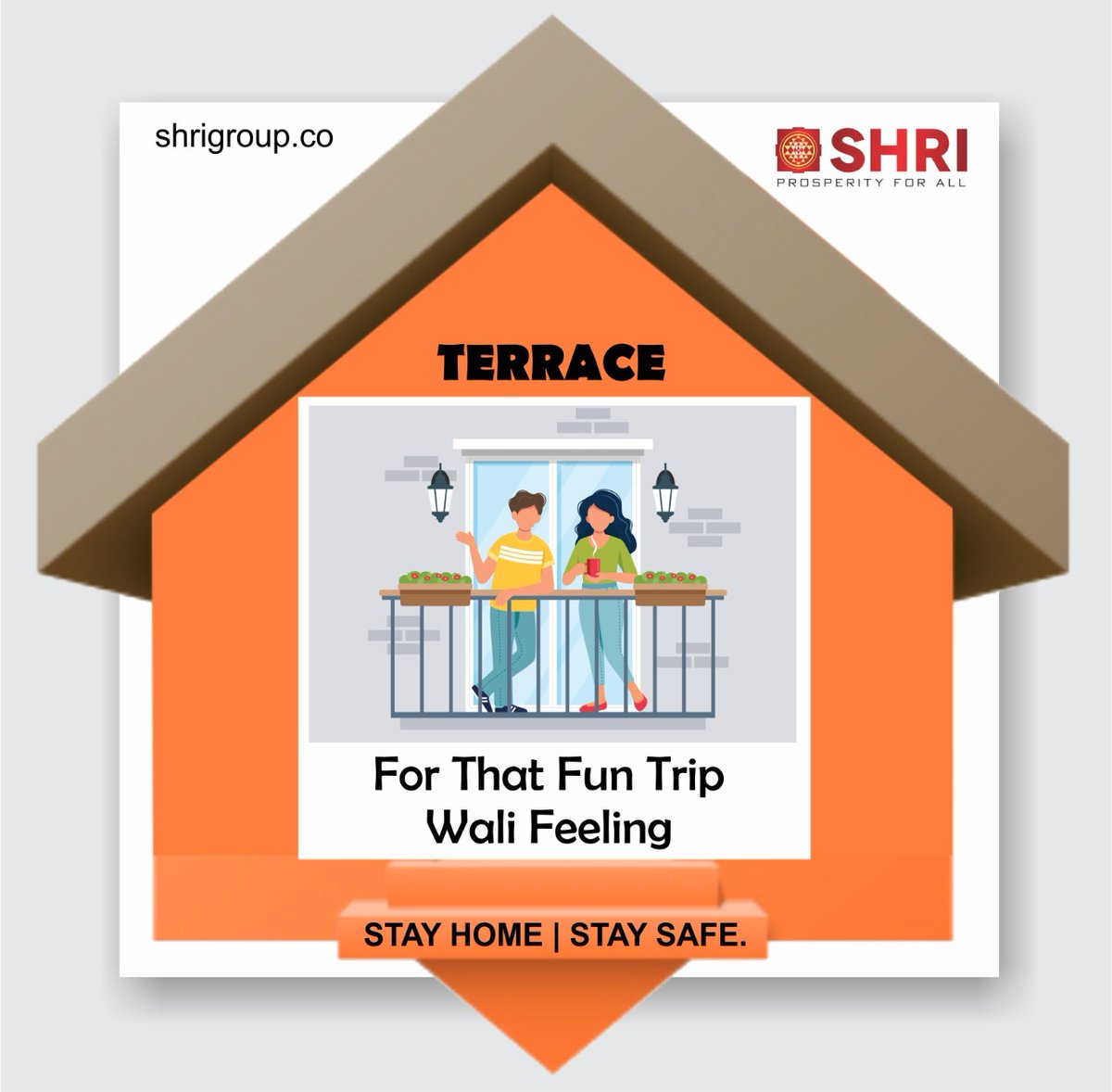 #Lockdown2.0
Can't go out for a family outing during a lockdown?
Go to your terrace &amp; play some games to have that fun trip wali feeling.

#IndiaFightsCorona #SocialDistancing #SafetyFirst #ShriGroup #RealEstate #GreaterNoidaWest #StayHomeStaySafe