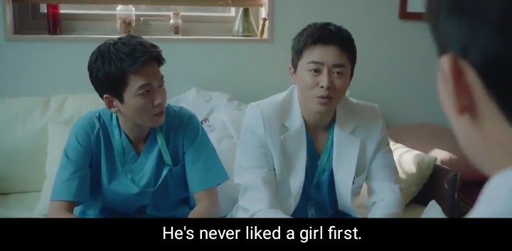 we all know that he's talking about himself. here's ikjun talking about IKJUN. fixed it for you.  #Hospitalplaylist [3/3]