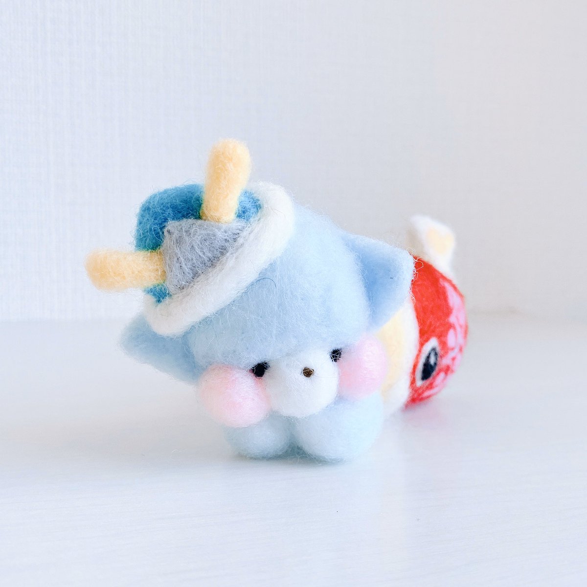 𝕞𝕚𝕟𝕖𝕔𝕠 羊毛フェルト No Twitter みねこいのぼり 本日 Creema出品予定です ぬい撮り 羊毛フェルト ハンドメイド 手作りぬいぐるみ こどもの日 Creema 鯉のぼり 手作り鯉のぼり