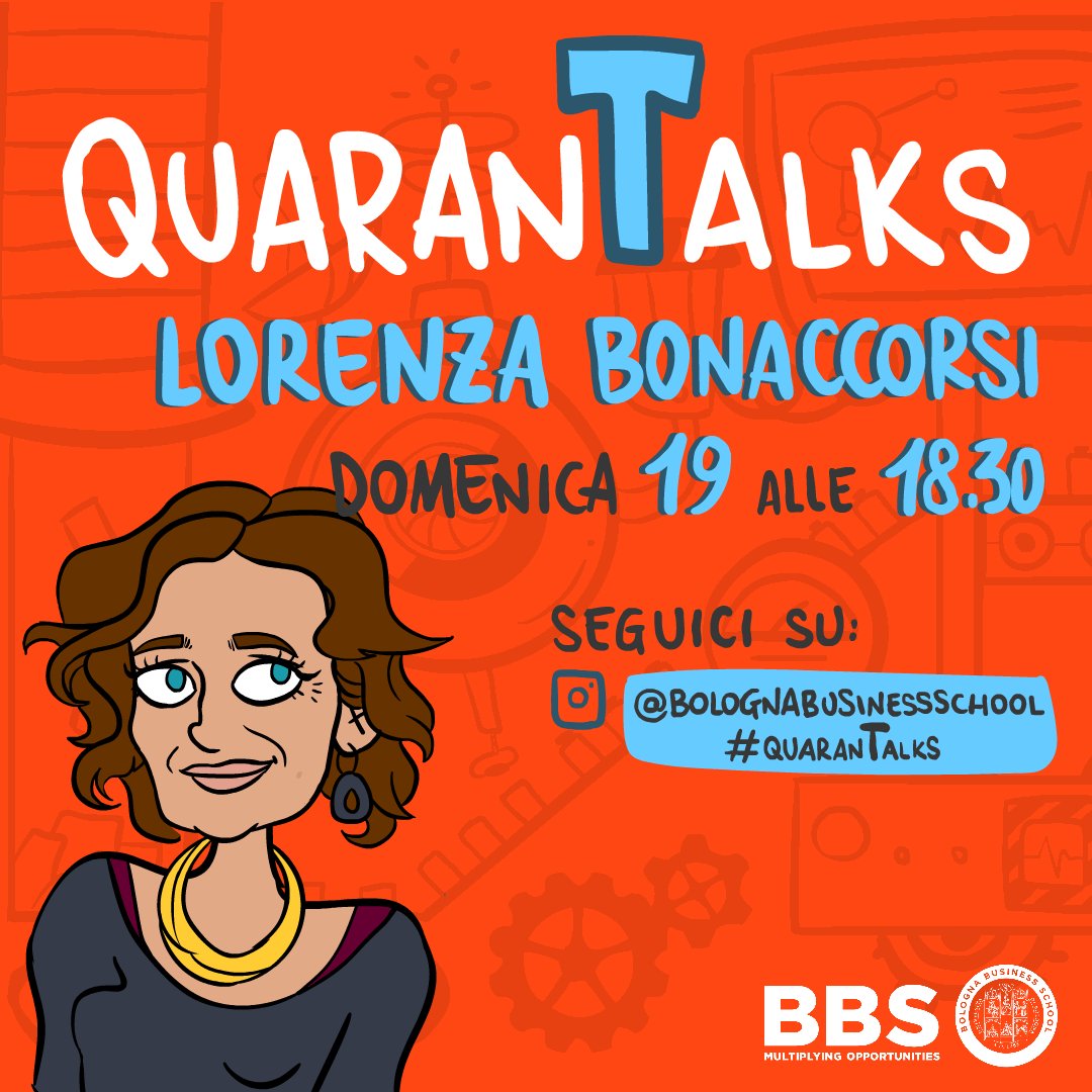 BolognaBSchool's tweet photo. Tonight for our #quarantalks @barbaracarfagna introduces Lorenza Bonaccorsi, Secretary of the Ministry for Cultural Heritage and Activities and Tourism, to try to understand how will change one of the sectors most affected by the emergency. From 6.30 on Instagram #atBBS https://t.co/dWMluJWXvQ