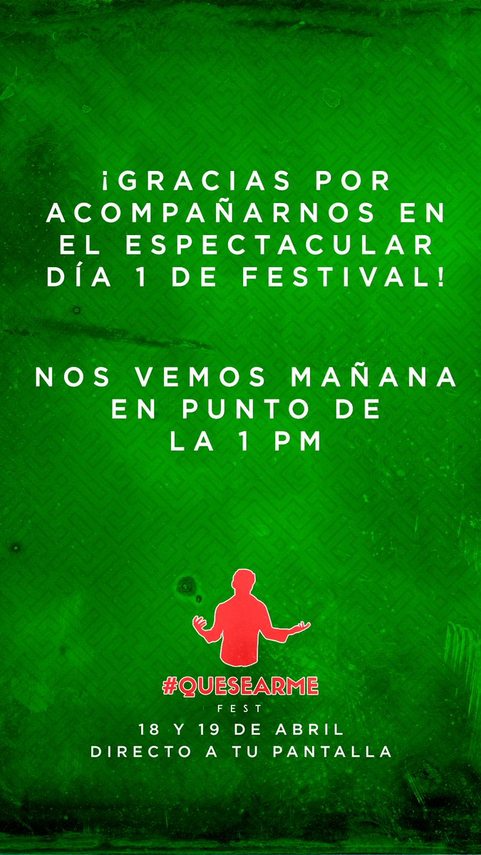 QueSeArmeFest's tweet photo. #QueSeArme #QueSeArmeFest https://t.co/82064MfATE