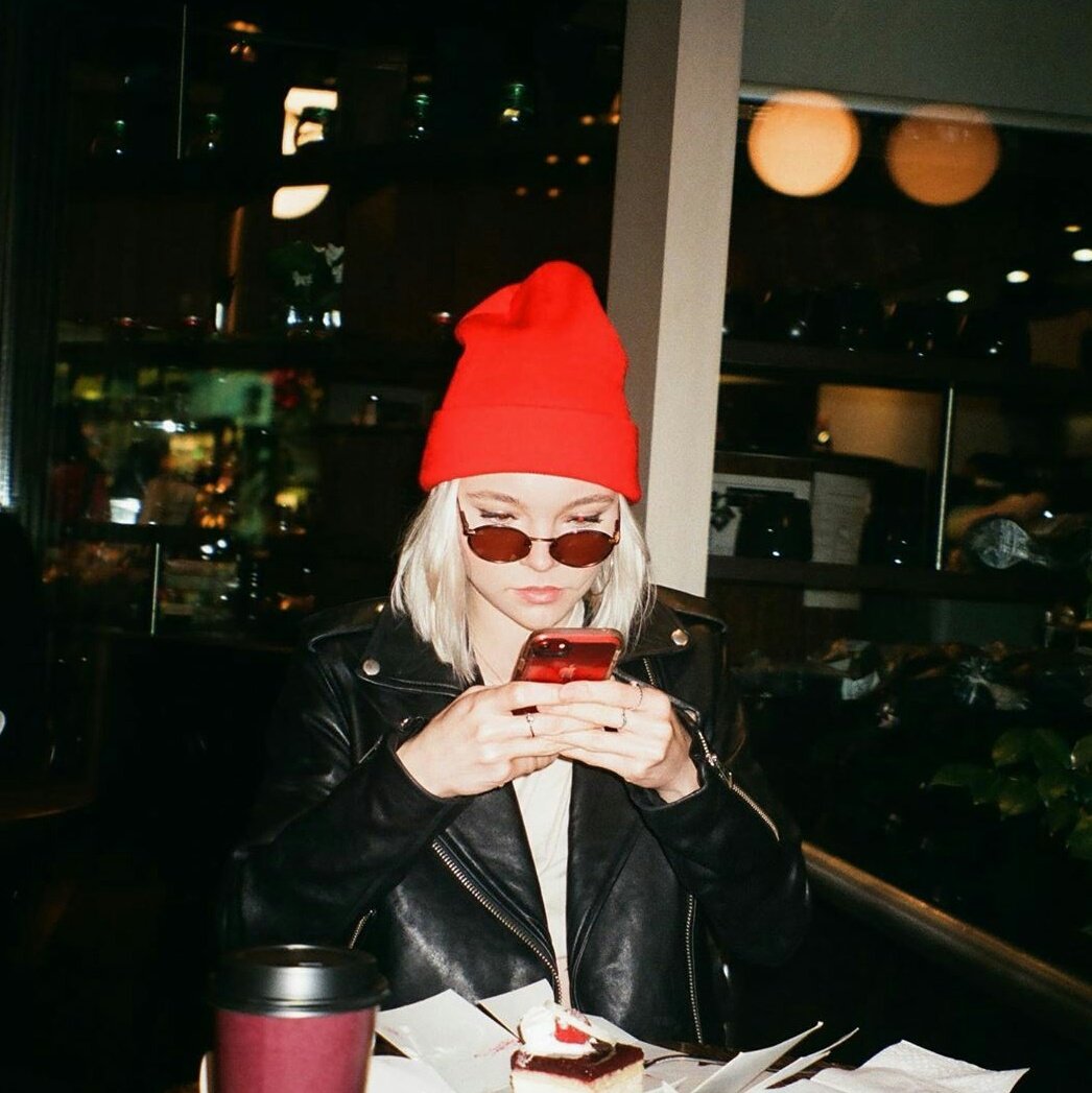 taylor hickson as different colored sunsets; a thread