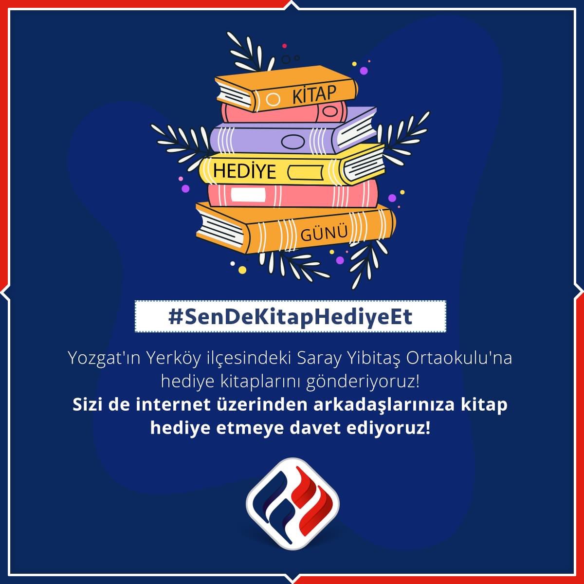 #KitapHediyeGünü’nü kutluyor ve Yozgat'ın Yerköy ilçesindeki Saray Yibitaş Ortaokulu'na hediye kitaplarını gönderiyoruz! Sizi de internet üzerinden arkadaşlarınıza kitap hediye etmeye davet ediyoruz. 😊📚 #EvdeyimOkuyorum 

#finalokulları #eğitim #başarı #EvdeKal