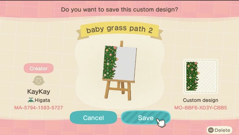 Baby Flower BordersSharing my path borders I made bc I saw lot of people asking about borders! I also have some matching grass and flower designs too  #acnh    #animalcrossing    #ACNHDesigns  #AnimalCrossingNewHorizons  