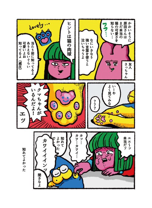 猫の足にはクマがいる 