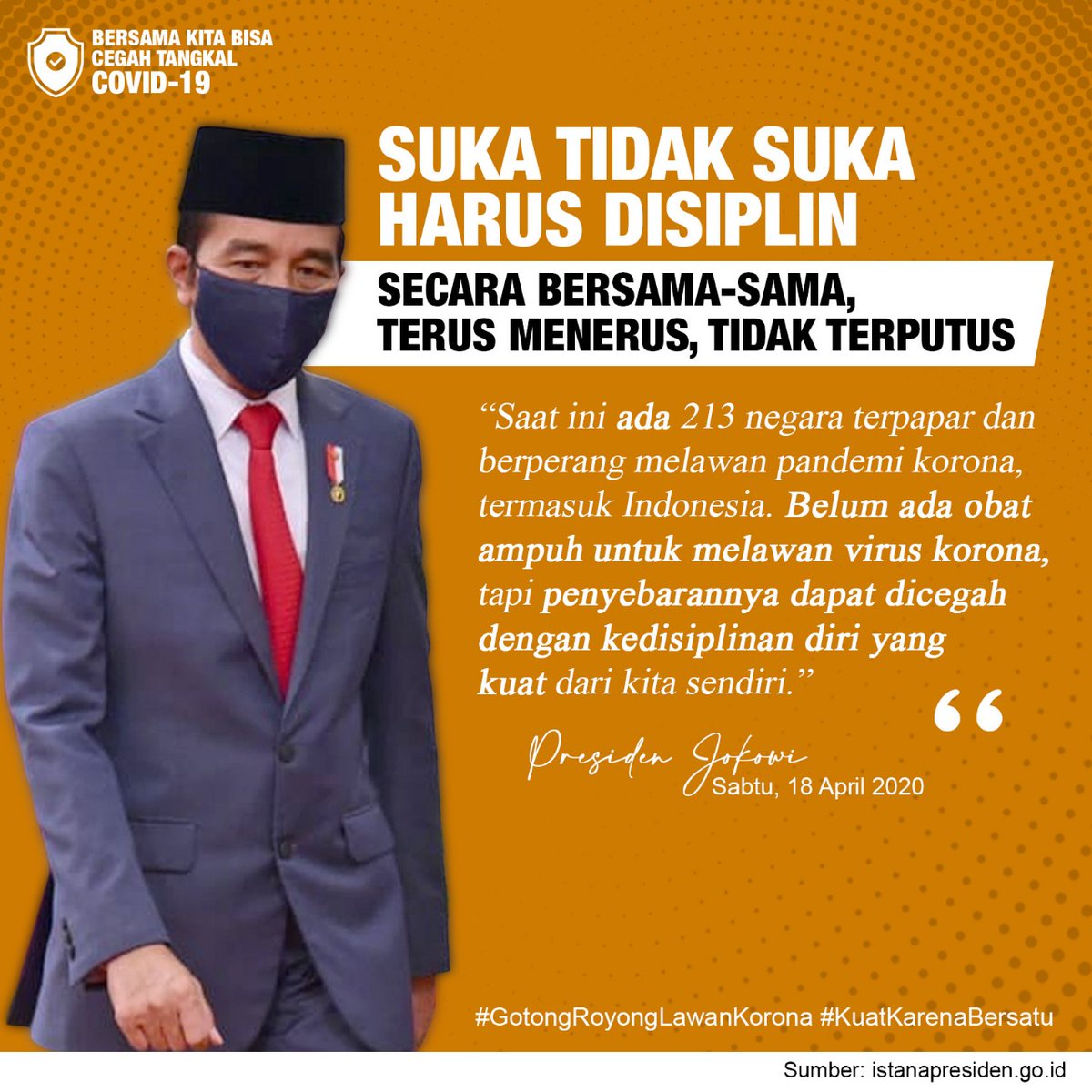YfrYusub's tweet photo. #BersatuCegahCovid19 https://t.co/GyWcTQMiaQ