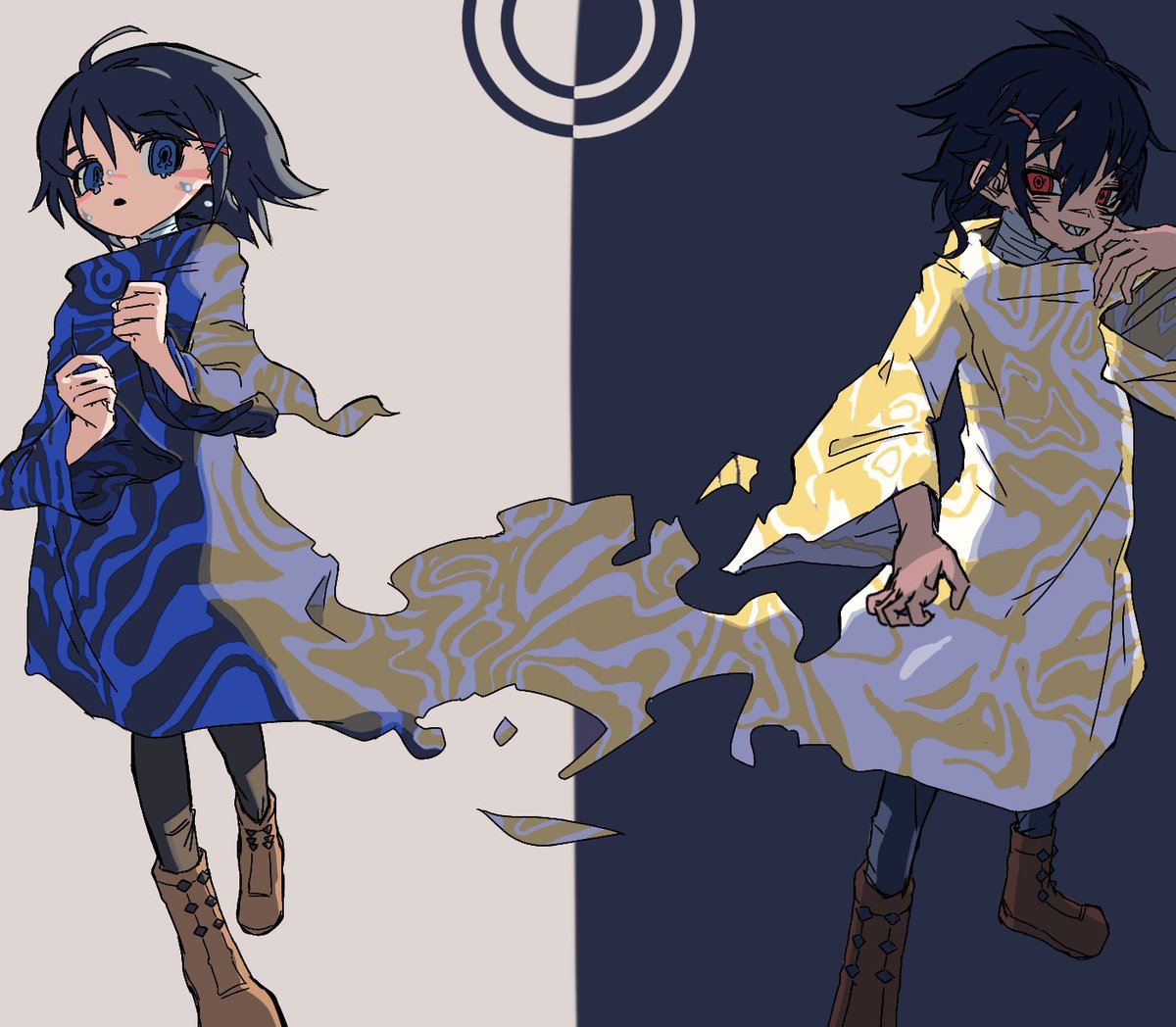 二重人格 椋の実 ムクノミ のイラスト