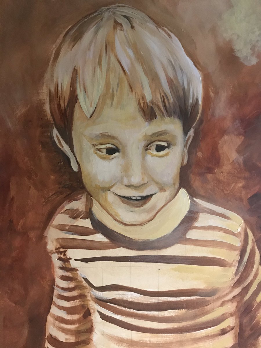 Scheinilles's tweet photo. Painting in lockdown mode. Practicing portraits  #artofinstagram #painting #paintings #fineart #portraits #fineartpainting https://t.co/w5oHvMOGcX