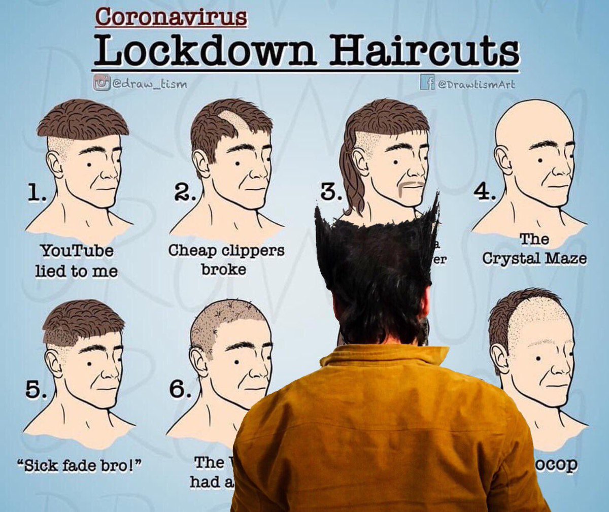 CanadaWolverine's tweet image. Well to be honest my #haircut is pretty good, and being unique with my appearance has worked for me. Hang in there. #wolverine