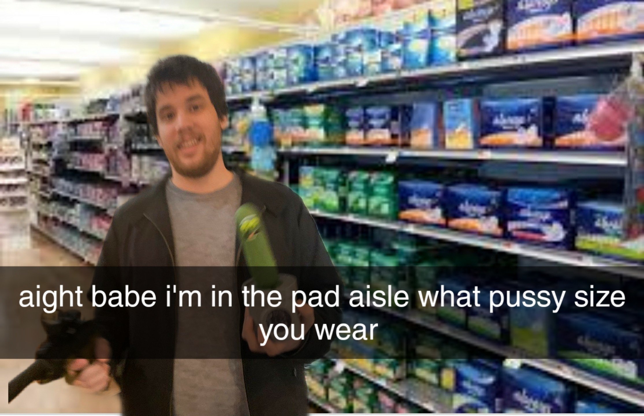ur fav is in the pad aisle on Twitter "🩸 ryan magee from supermega is