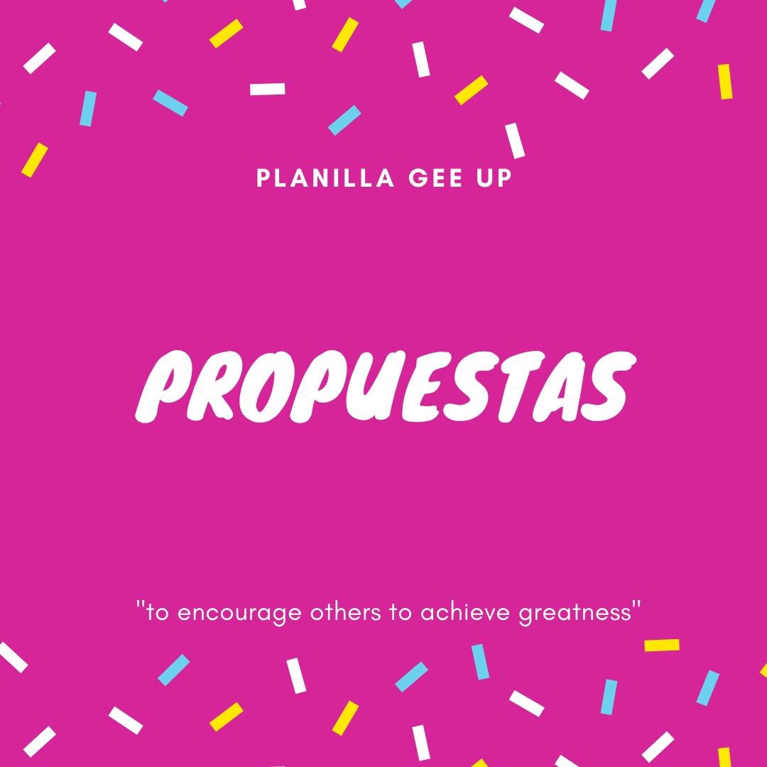 gee_up_lpp's tweet photo. ¡Estas son algunas de nuestras propuestas! Chequen nuestro Instagram para conocer las demas! ✨💓 @planilla.geeup https://t.co/eNWe7iOP9q