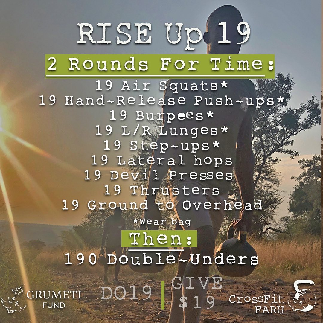 uinmovement's tweet photo. Here’s a good one to try- and for a good cause, from our friends at CrossFit Faru in Tanzania protecting our environment.

Read full details here:
https://t.co/TEfVm3U9LC

#ForwardTogether https://t.co/g4p9sqD5TQ