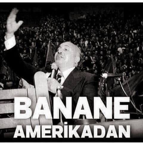 Banane Amerikadan diyebilen tek lider. 
 #EfsaneBaşbakanErbakan
#ErbakanDenilince