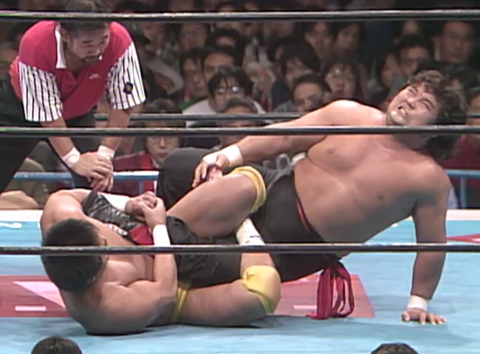 New to the @njpwworld archives! Another classic IWGP Heavyweight