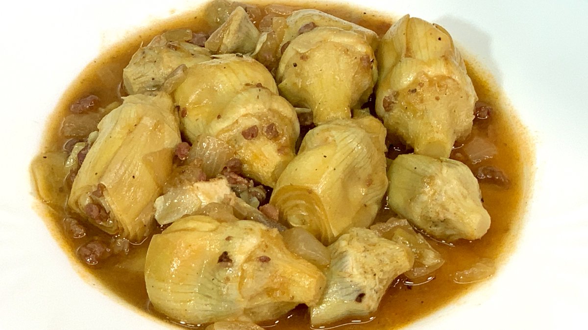 arbricustom's tweet photo. Alcachofas en salsa. Para ver la receta te dejo este enlace -->> https://t.co/dheDSFO9Pd https://t.co/Om5z6Fnp5i
