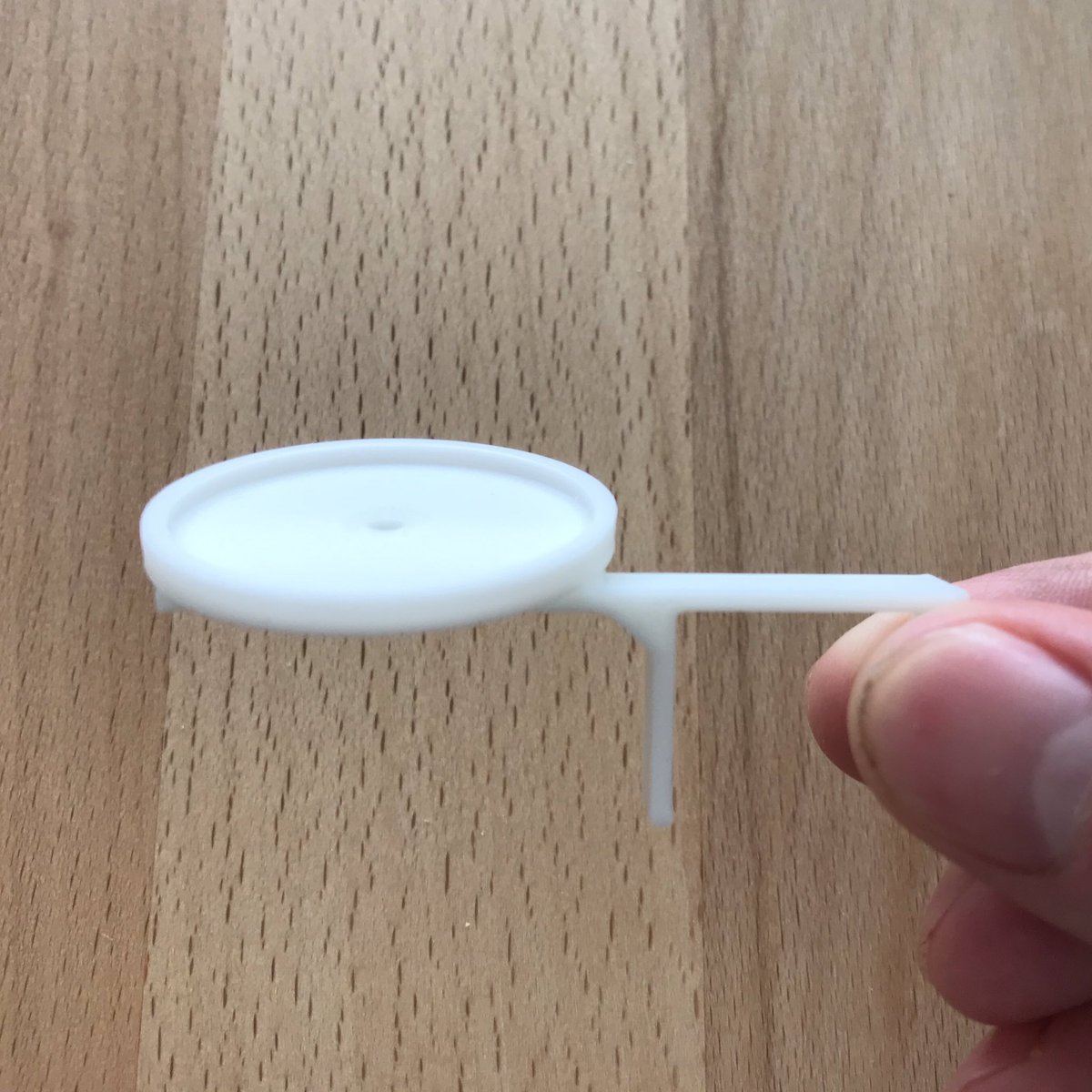 SamZorSec's tweet photo. Just finished designing and printing a stand for my #Xiaomi motion sensor. #DIY #3Dprinting #Ender3Pro @Creality3dprint https://t.co/8gmkZOgq24
