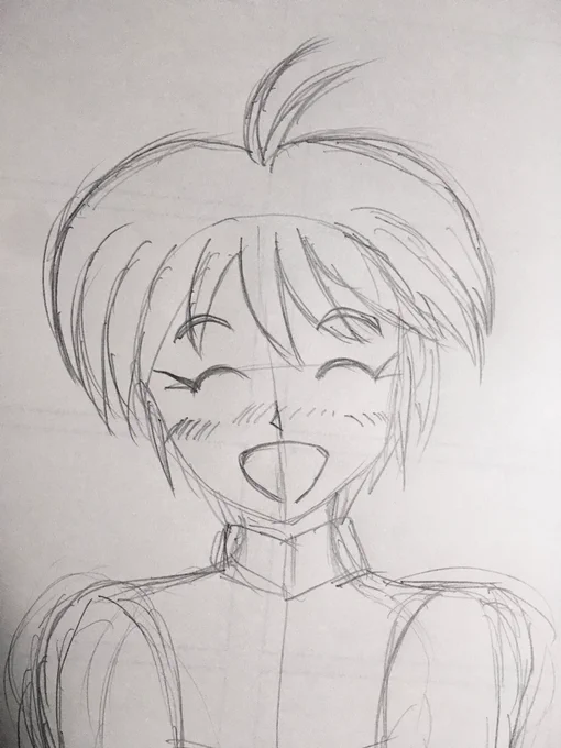 @ayunu_829 か、完成間に合わないかもしれませんのでラフすぎて申し訳ありませんが、うちの真もお祝いしたいとのことなので…!!(爆) 