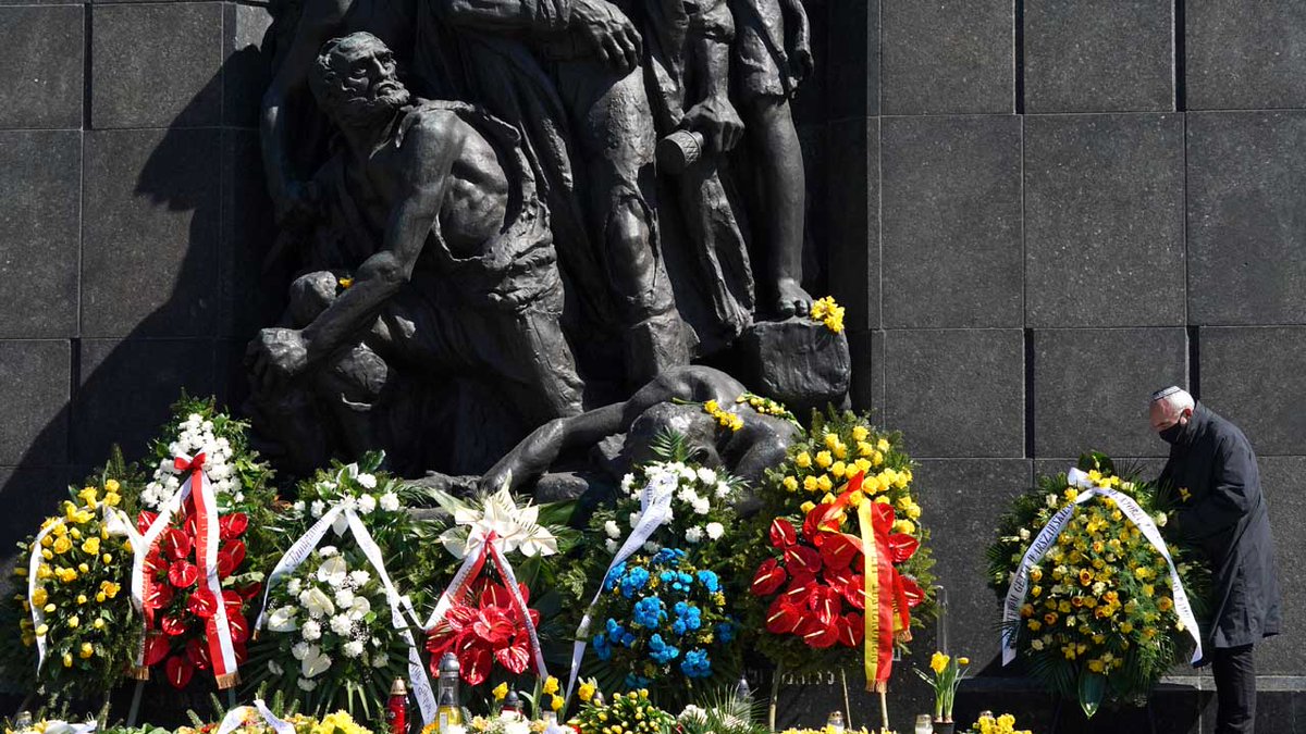 EventsDiaryNIG's tweet photo. Germany marks Holocaust anniversary in shadow of virus https://t.co/5zliGP7ghH https://t.co/FHYIVO04qS