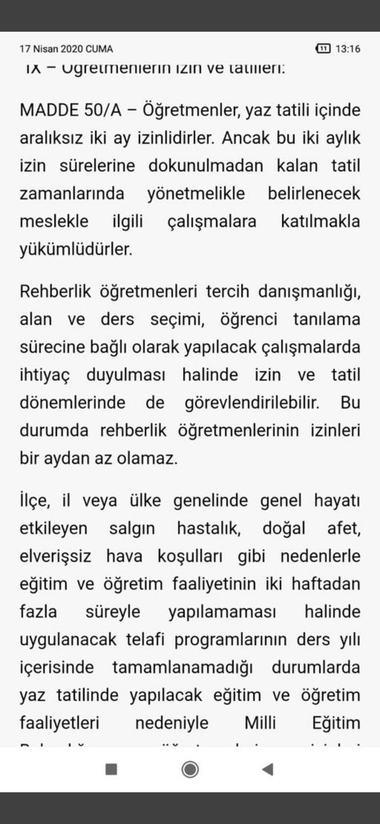 btoplatformu's tweet photo. #öğretmenhaklarıgitti
Bu düzenleme beraberinde sorunlar sıkıntılar getirir. Acilen bu mağduriyet oluşturucu maddenin gözden geçirilmesi ve yeniden düzenlenmesi lazım. @ziyaselcuk https://t.co/8InEDde1LJ