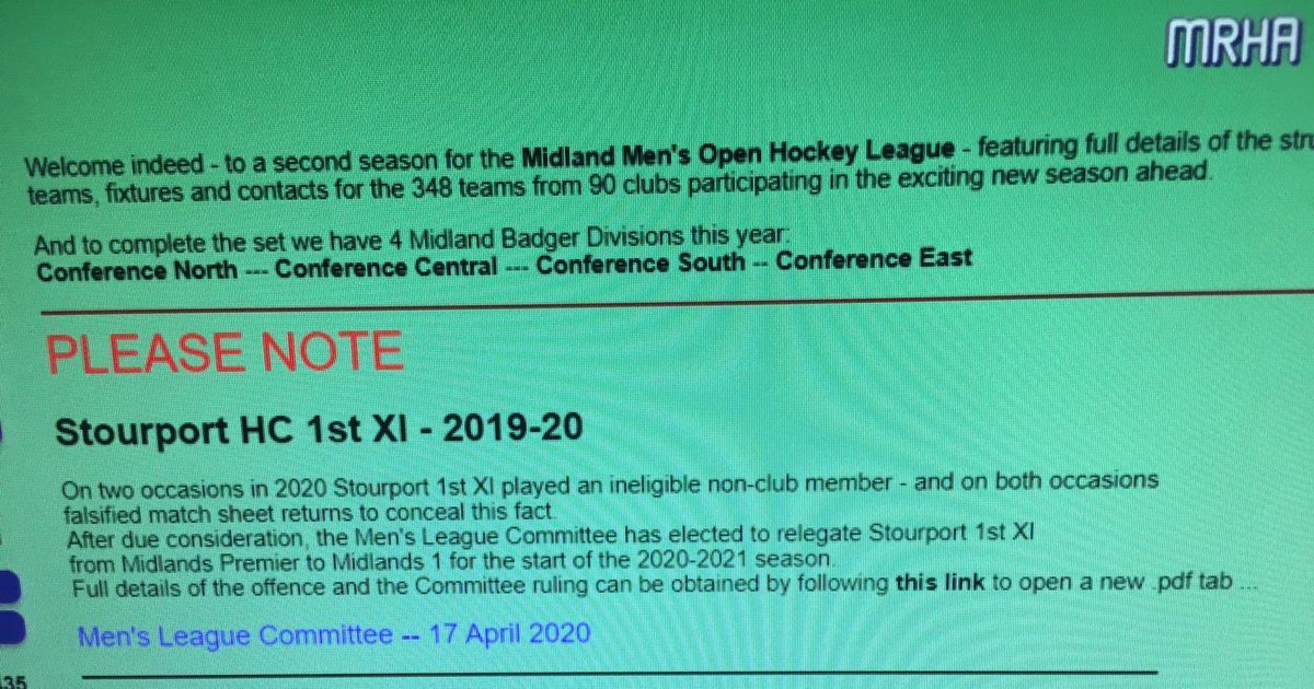 Midlands Hockey tweet media