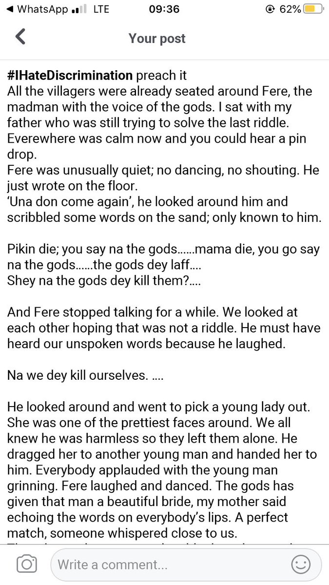 AlphaYommex's tweet photo. I wrote this 2015 and it still bites harder because we are worse than we even were
@evssofficial_ @Yemihazan @Optimistic_Ade @EvaAlordiah @HenshawKate @SympLySimi @RealSeunKuti @funkealade_ @O_ssai
#IHateDiscrimination
#slimcase
#COVID19
#COVIDIOTS
#IAmNorth
#IAmSouth
#Alpha https://t.co/eObMTTsbYw