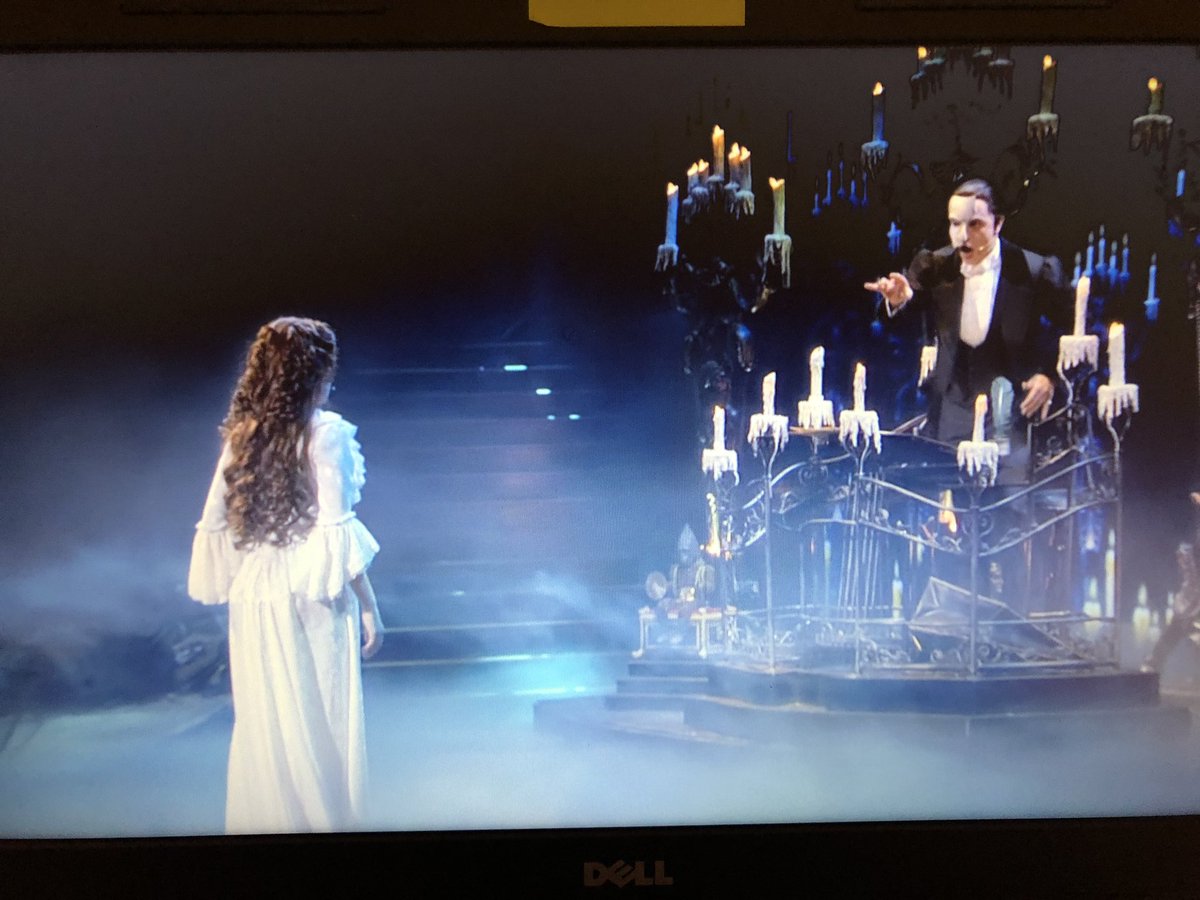 soundavet's tweet photo. #withMe.  Phantom of the Opera. Couldn’t resist watching it 2x 🎶. Available on YouTube until 2 pm today EST. 

Andrew Lloyd Webber is streaming one of his musicals on YouTube every Friday during coronavirus theatre closures.  #TheShowMustGoOn 

https://t.co/W51KqfDTlk https://t.co/bOfukDY21Z