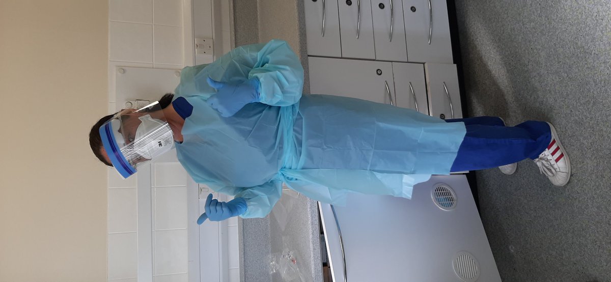 TheMrsGale's tweet photo. @piersmorgan I'm looking forward to you giving some politicians some straight talking to tomorrow- how about a pay rise for us NHS nurses/carers. Here I am, in my sexy PPE,soon to be deployed to a nightingale. Keep supporting us 👍💙🌈 https://t.co/S94h0K375v