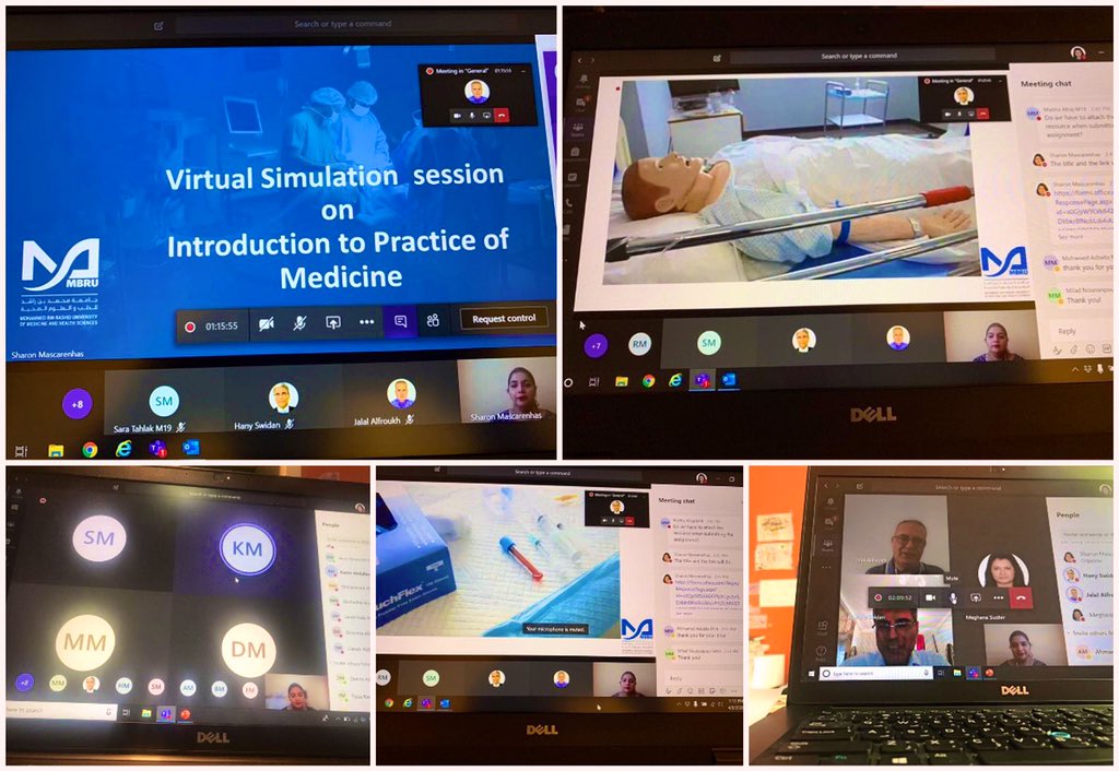 Sharonmasky's tweet image. The Center for Medical Simulation and Clinical skills at @MBRUniversity delivered an immersive and interactive simulation experience introducing the first year medical students to the concept of patient safety.The “Room of Horrors” is now virtual #MBRU #virtualsimulation