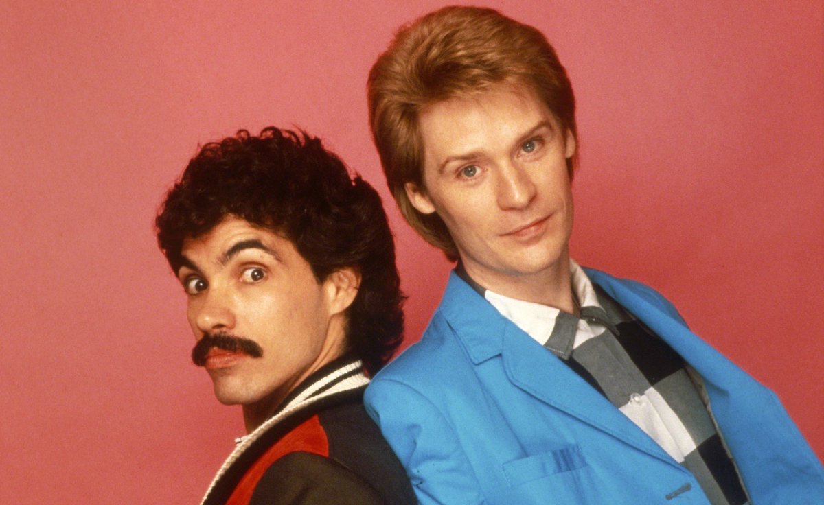Hair status: somewhere between Hall/Oates