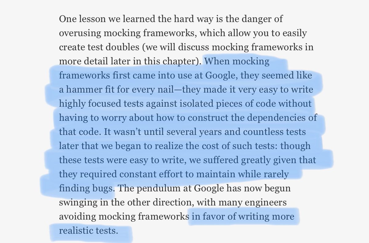 Excerpt from the Software Engineering at Google book