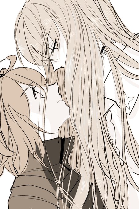 長髪キャラの髪の毛カーテン(ネーミングがクソ)が好きなんだよね…キリぐだは敵!!ってしてても仲良くしてても尊いな… 