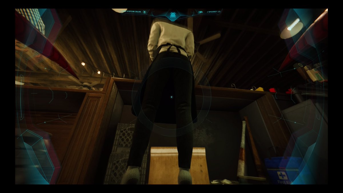 iamsunwukong's tweet image. #spiderbot the perv. #spidermanps4