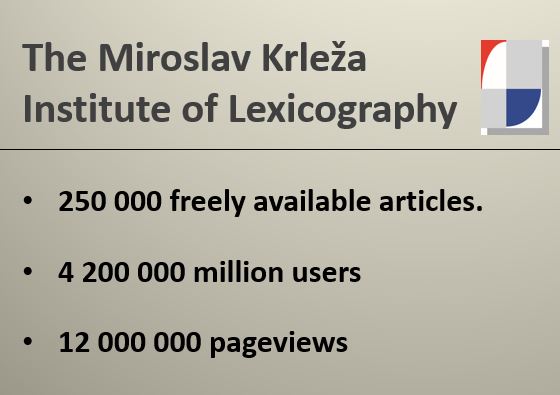 ZJecic's tweet photo. 5 #ElPub2020
The Institute’s digital transformation: the digitisation and online publishing of archival editions, publishing of the constantly updated online general encyclopaedia, and the transformation of specialised encyclopaedias into encyclopaedic portals. https://t.co/h3yWxHUTcK
