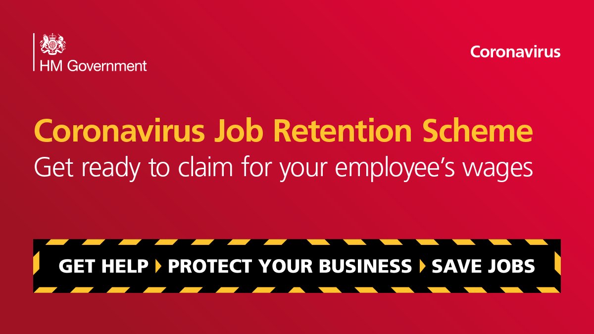 Coronavirus Job Retention Scheme: The online service to make a claim will open tomorrow. Updated guidance and a step by step guide for employers is now available. Apply for CJRS by 22 April to receive money before the end of the month. 

Visit gov.uk/guidance/claim…