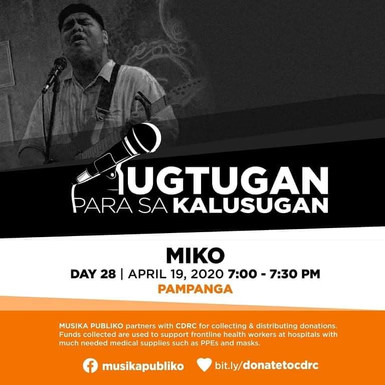 PoetsUnderKitch's tweet photo. Let's support our local artists as they support our modern day heroes!

All the proceeds of Tugtugan Para Sa Kalusugan of Musiko Publiko will be given to our frontliners and farmers. Please visit their Fb page for more details.✨ https://t.co/IBR76cawzM