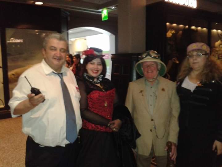 playbackgammon's tweet image. Some weird and wonderful people I met at @McrMuseum  6 yrs ago today