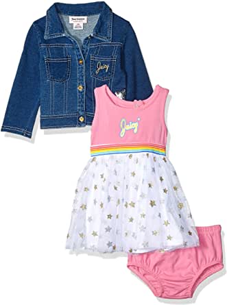 ChoiceNeed's tweet image. Juicy Couture Girls' Baby 3 Pieces Dress Set
Price:$20.00 - $29.99
amzn.to/2VjYHzX