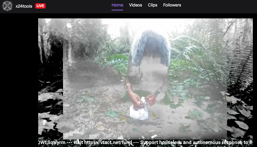 snareup's tweet photo. Sqwyrm takin us into the wolfen period of this #ravequake. #x24tools #netrave #mutualaid #zapatistas #twitch #SmallStreamerCommunity #smallstreamer #quaranstream #SmallStreamersConnect #screenshotsaturday #TooHotTooHandle #RejectedNetflixShows #streetsheet #streetspirit #snareup https://t.co/IDbVr2aJGa