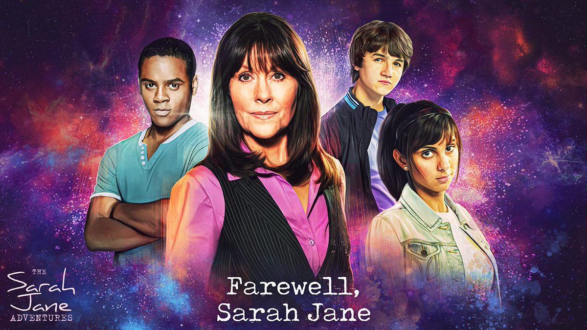 russelldavies63's tweet image. Sarah Jane Day! #FarewellSarahJane

5pm: the final SJA on all official Doctor Who sites 

7pm: THE STOLEN EARTH live-tweet

7.46pm: a cuppa. With TWEET TREATS.

8pm: JOURNEY'S END live-tweet

In memory of the wonderful Lis ❤️