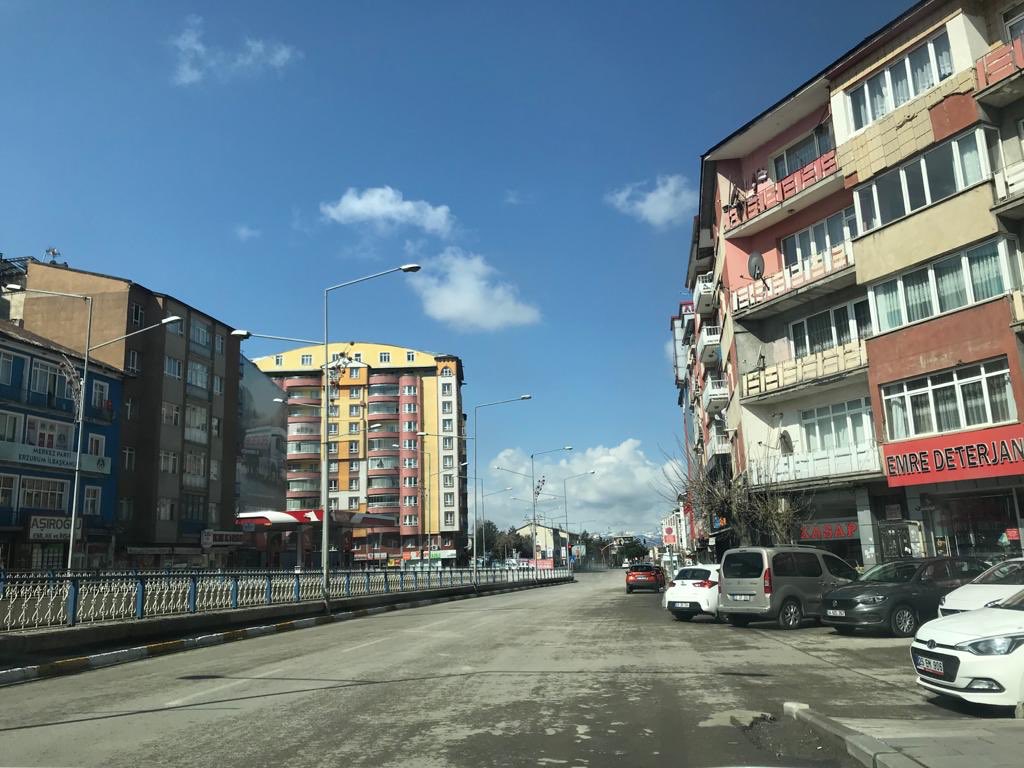 An itibarıyla Erzurum...